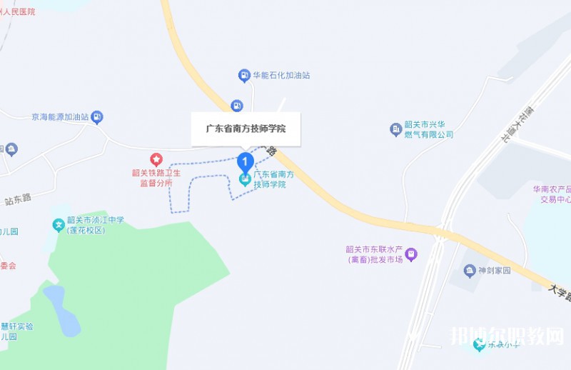 廣東省南方技師學(xué)院地址，乘車路線